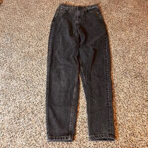 WEWOREWHAT High Rise Black Wash Denim‎ Jeans Size 25